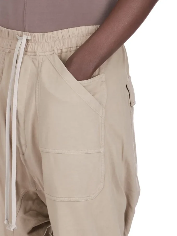 DRKSHDW FW25 CONCORDIANS KLASSIEKE CARGO-TREKKOORD IN DIRTY PEARL COMPACT HEAVY JERSEY DU02E7370RIG-88 DRKSHDW FW25 CONCORDIANS KLASSIEKE CARGO-TREKKOORD IN DIRTY PEARL COMPACT HEAVY JERSEY DU02E7370RIG-88