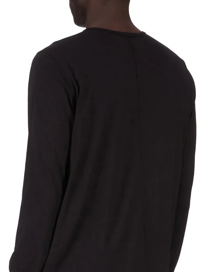 DRKSHDW FW25 CONCORDIANS LEVEL T IN ZWART KATOENEN GAUZE JERSEY DU02E7260BH-09 DRKSHDW FW25 CONCORDIANS LEVEL T IN ZWART KATOENEN GAUZE JERSEY DU02E7260BH-09