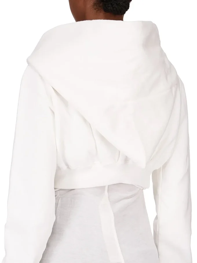 DRKSHDW FW25 CONCORDIANS MICRO MOUNTAIN HOODIE IN MILK FURKA ZWARE SWEATSHIRT DS02E7237F-11 DRKSHDW FW25 CONCORDIANS MICRO MOUNTAIN HOODIE IN MILK FURKA ZWARE SWEATSHIRT DS02E7237F-11