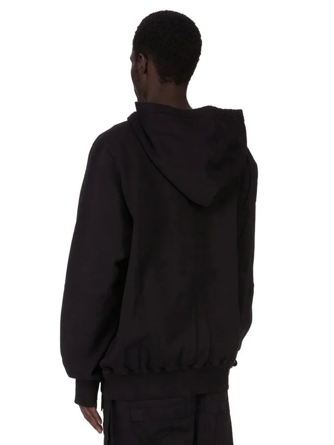 DRKSHDW FW25 CONCORDIANS OVERSIZED HOODIE IN ZWART/PAREL FURKA ZWARE SWEATSHIRT DU02E7262FEP3P-0908