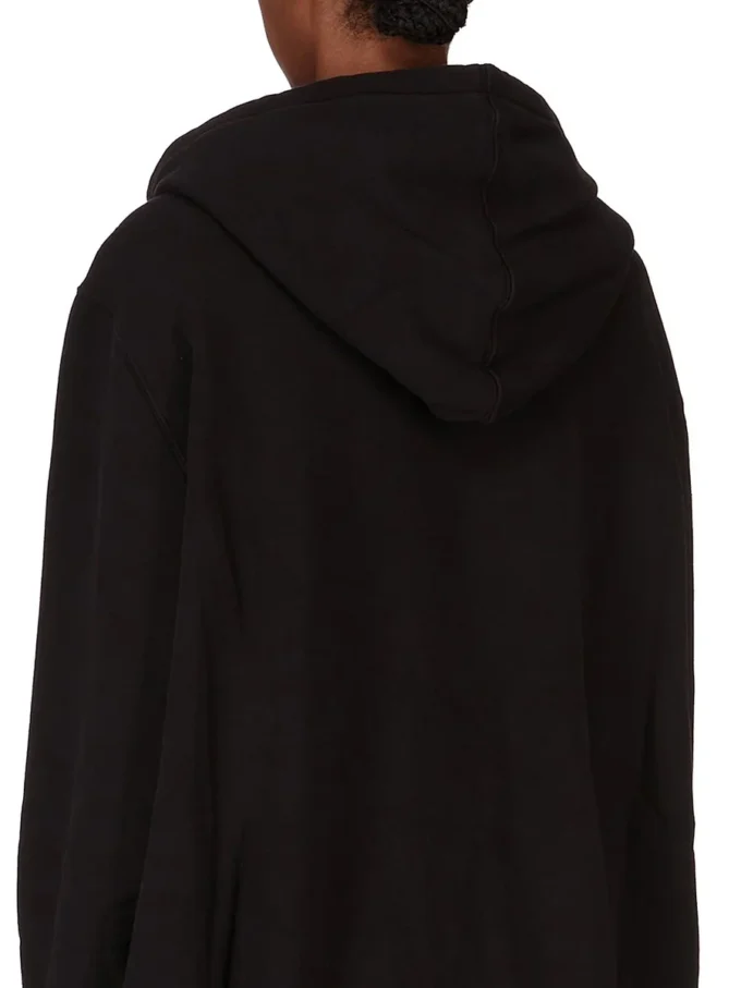 DRKSHDW FW25 CONCORDIANS OVERSIZED HOODIE IN ZWART/PAREL SLUP FELPA DS02E7241FSLP1P-0908 DRKSHDW FW25 CONCORDIANS OVERSIZED HOODIE IN ZWART/PAREL SLUP FELPA DS02E7241FSLP1P-0908