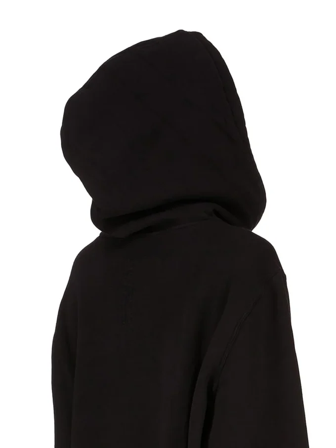 DRKSHDW FW25 CONCORDIANS OVERSIZED HOODIE IN ZWART/PAREL SLUP FELPA DS02E7241FSLP1P-0908 DRKSHDW FW25 CONCORDIANS OVERSIZED HOODIE IN ZWART/PAREL SLUP FELPA DS02E7241FSLP1P-0908