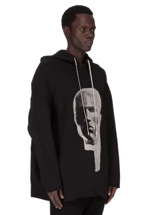 DRKSHDW FW25 CONCORDIANS PETER HOODIE ZWART/PAREL FURKA ZWARE SWEATSHIRT DU02E7280FEP1P-0908 DRKSHDW FW25 CONCORDIANS PETER HOODIE ZWART/PAREL FURKA ZWARE SWEATSHIRT DU02E7280FEP1P-0908