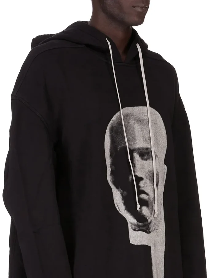 DRKSHDW FW25 CONCORDIANS PETER HOODIE ZWART/PAREL FURKA ZWARE SWEATSHIRT DU02E7280FEP1P-0908 DRKSHDW FW25 CONCORDIANS PETER HOODIE ZWART/PAREL FURKA ZWARE SWEATSHIRT DU02E7280FEP1P-0908