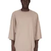 DRKSHDW FW25 CONCORDIANS TOMMY T IN DIRTY PEARL DUBBEL GEBORSTELDE JERSEY DU02E7259JDB-88