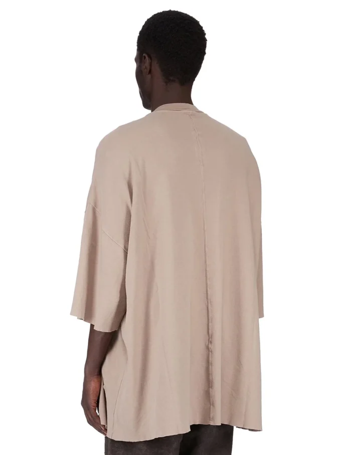 DRKSHDW FW25 CONCORDIANS TOMMY T IN DIRTY PEARL DUBBEL GEBORSTELDE JERSEY DU02E7259JDB-88