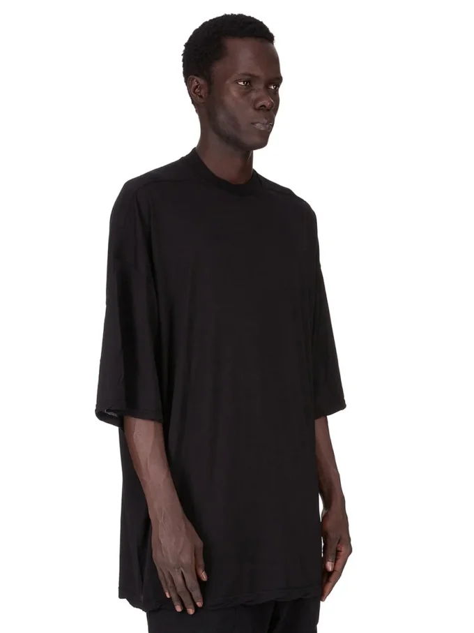 DRKSHDW FW25 CONCORDIANS TOMMY T IN ZWART KATOENEN GAUZE JERSEY DU02E7259BH-09 DRKSHDW FW25 CONCORDIANS TOMMY T IN ZWART KATOENEN GAUZE JERSEY DU02E7259BH-09