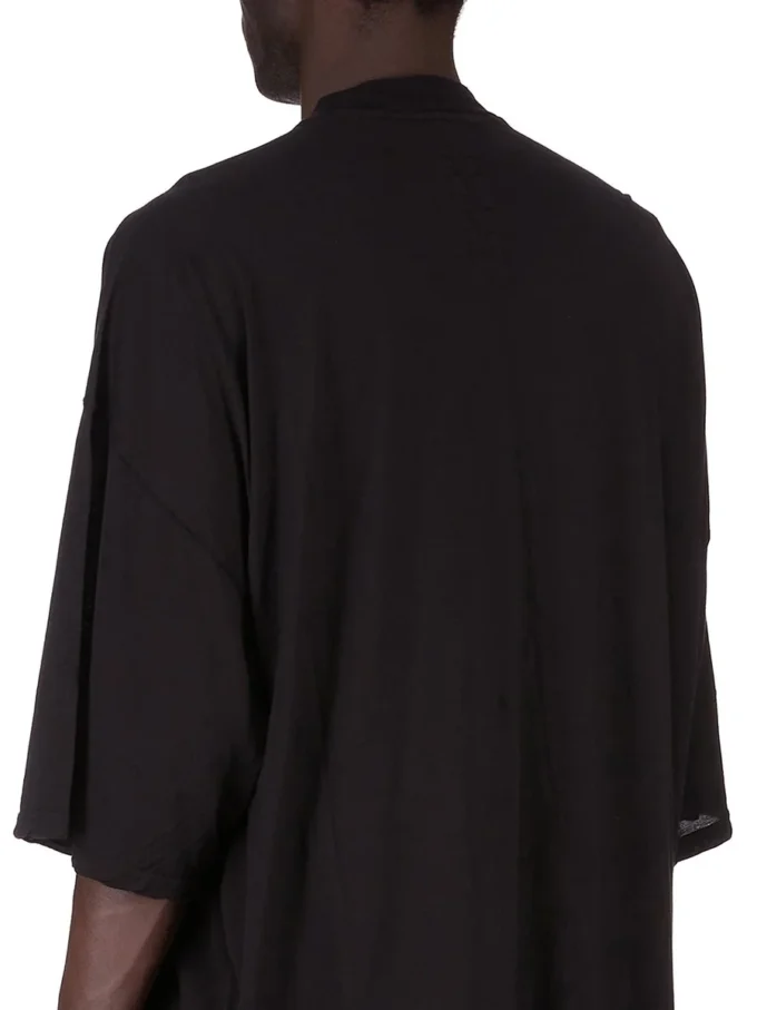 DRKSHDW FW25 CONCORDIANS TOMMY T IN ZWART KATOENEN GAUZE JERSEY DU02E7259BH-09 DRKSHDW FW25 CONCORDIANS TOMMY T IN ZWART KATOENEN GAUZE JERSEY DU02E7259BH-09