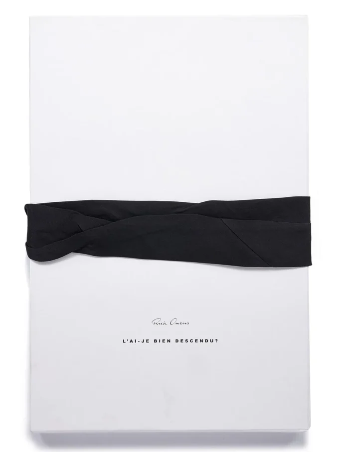 RICK OWENS – BOEKEN BK07S8001-0001 RICK OWENS – BOEKEN BK07S8001-0001