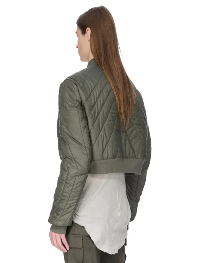 RICK OWENS FW25 CONCORDIANS GEWATTEERD VLIEGJACK IN BOSCO LICHT NYLON. RU02E1727NPT1-25 RICK OWENS FW25 CONCORDIANS GEWATTEERD VLIEGJACK IN BOSCO LICHT NYLON. RU02E1727NPT1-25