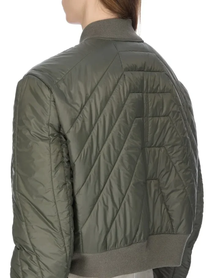 RICK OWENS FW25 CONCORDIANS GEWATTEERD VLIEGJACK IN BOSCO LICHT NYLON. RU02E1727NPT1-25 RICK OWENS FW25 CONCORDIANS GEWATTEERD VLIEGJACK IN BOSCO LICHT NYLON. RU02E1727NPT1-25