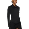 RICK OWENS FW25 CONCORDIANS KAIRO LS TOP IN ZWARTE VISCOSE CREPE JERSEY LI02E3212CVI-09 RICK OWENS FW25 CONCORDIANS KAIRO LS TOP IN ZWARTE VISCOSE CREPE JERSEY LI02E3212CVI-09