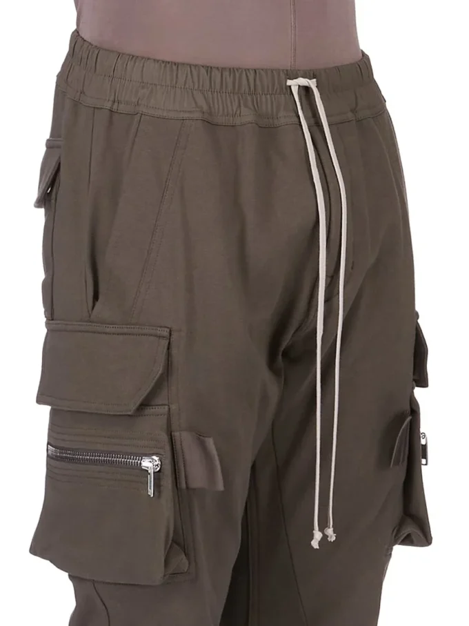 RICK OWENS FW25 CONCORDIANS MASTODON MEGACARGO IN BOSCO HEAVY T-SHIRT RU02E1396BA-25 RICK OWENS FW25 CONCORDIANS MASTODON MEGACARGO IN BOSCO HEAVY T-SHIRT RU02E1396BA-25