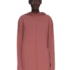 RICK OWENS FW25 CONCORDIANS OVERSIZED HOODIE IN PALISSANDER LICHTGEWICHT RASATO BREIWERK. RP02E4613M-13 RICK OWENS FW25 CONCORDIANS OVERSIZED HOODIE IN PALISSANDER LICHTGEWICHT RASATO BREIWERK. RP02E4613M-13