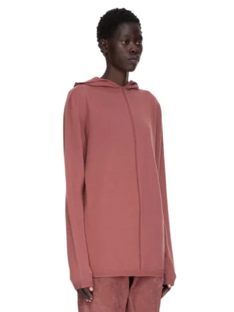 RICK OWENS FW25 CONCORDIANS OVERSIZED HOODIE IN PALISSANDER LICHTGEWICHT RASATO BREIWERK. RP02E4613M-13 RICK OWENS FW25 CONCORDIANS OVERSIZED HOODIE IN PALISSANDER LICHTGEWICHT RASATO BREIWERK. RP02E4613M-13