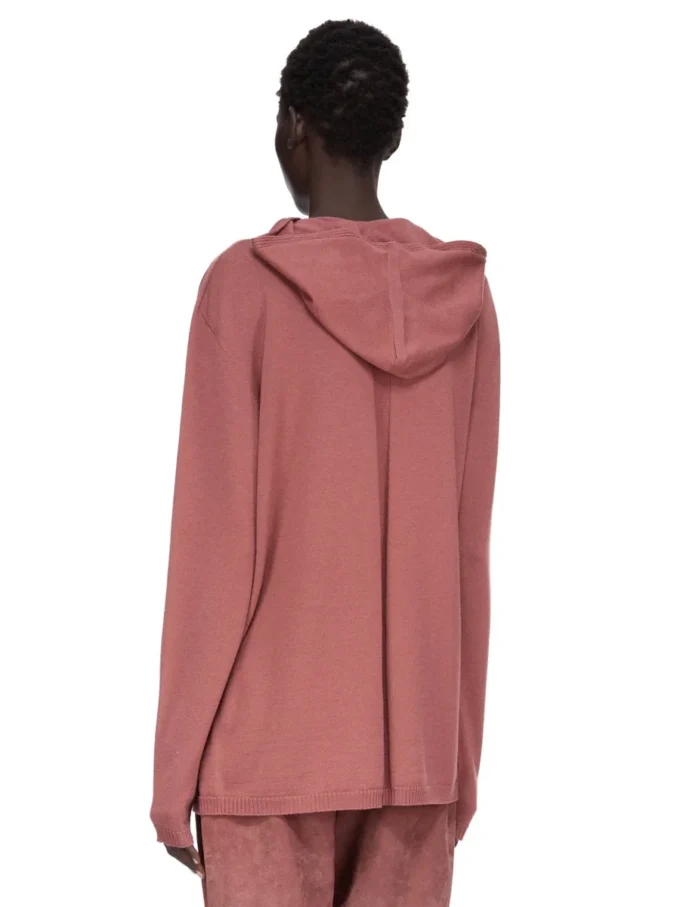 RICK OWENS FW25 CONCORDIANS OVERSIZED HOODIE IN PALISSANDER LICHTGEWICHT RASATO BREIWERK. RP02E4613M-13 RICK OWENS FW25 CONCORDIANS OVERSIZED HOODIE IN PALISSANDER LICHTGEWICHT RASATO BREIWERK. RP02E4613M-13
