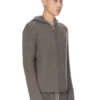 RICK OWENS FW25 CONCORDIANS PRECOLLECTION HOODIE MET RITS IN DUST LAS PALMAS CASHMERE BREIWERK. RU02E1666KLWS-34 RICK OWENS FW25 CONCORDIANS PRECOLLECTION HOODIE MET RITS IN DUST LAS PALMAS CASHMERE BREIWERK. RU02E1666KLWS-34