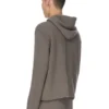 RICK OWENS FW25 CONCORDIANS PRECOLLECTION HOODIE MET RITS IN DUST LAS PALMAS CASHMERE BREIWERK. RU02E1666KLWS-34 RICK OWENS FW25 CONCORDIANS PRECOLLECTION HOODIE MET RITS IN DUST LAS PALMAS CASHMERE BREIWERK. RU02E1666KLWS-34