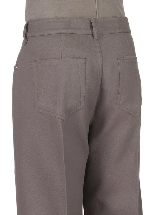 RICK OWENS FW25 CONCORDIANS RUNWAY GETH JEANS IN DUST WOOL DRILL. RU02E1333WD-34 RICK OWENS FW25 CONCORDIANS RUNWAY GETH JEANS IN DUST WOOL DRILL. RU02E1333WD-34