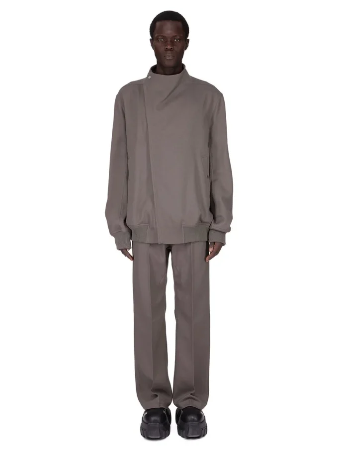 RICK OWENS FW25 CONCORDIANS RUNWAY GETH JEANS IN DUST WOOL DRILL. RU02E1333WD-34 RICK OWENS FW25 CONCORDIANS RUNWAY GETH JEANS IN DUST WOOL DRILL. RU02E1333WD-34