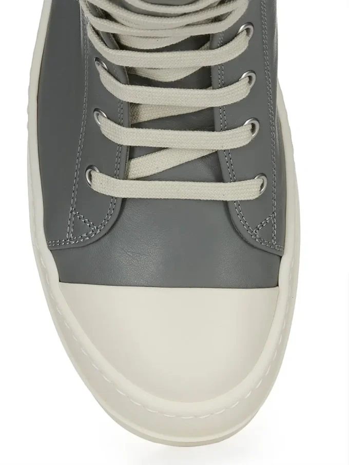 RICK OWENS FW25 CONCORDIANS SNEAKERS IN GEWASSEN INDIGO/MELK/MELK VOLNERF KOENLEER RP02E4890LCO-0611