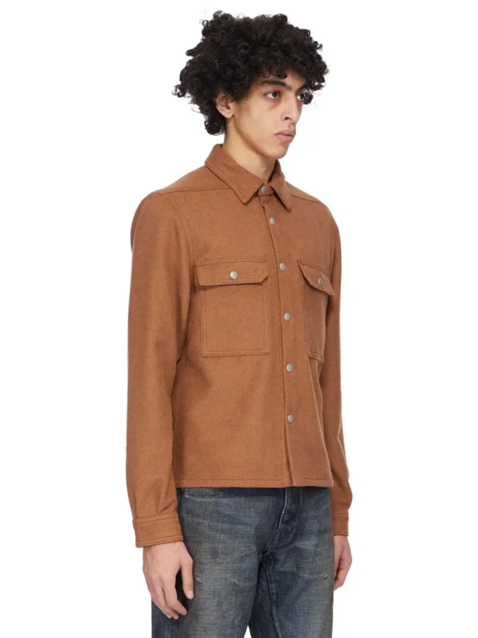 RICK OWENS – OVERHEMDEN DL02E2299CFRTJP-33 RICK OWENS – OVERHEMDEN DL02E2299CFRTJP-33