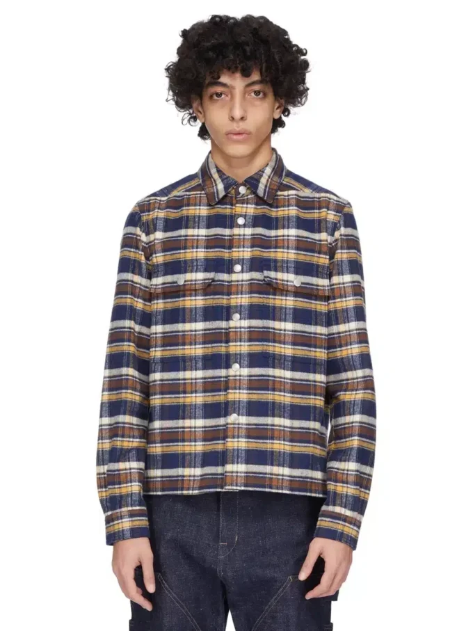 RICK OWENS – OVERHEMDEN DL02E2299CPGJP-136P RICK OWENS – OVERHEMDEN DL02E2299CPGJP-136P