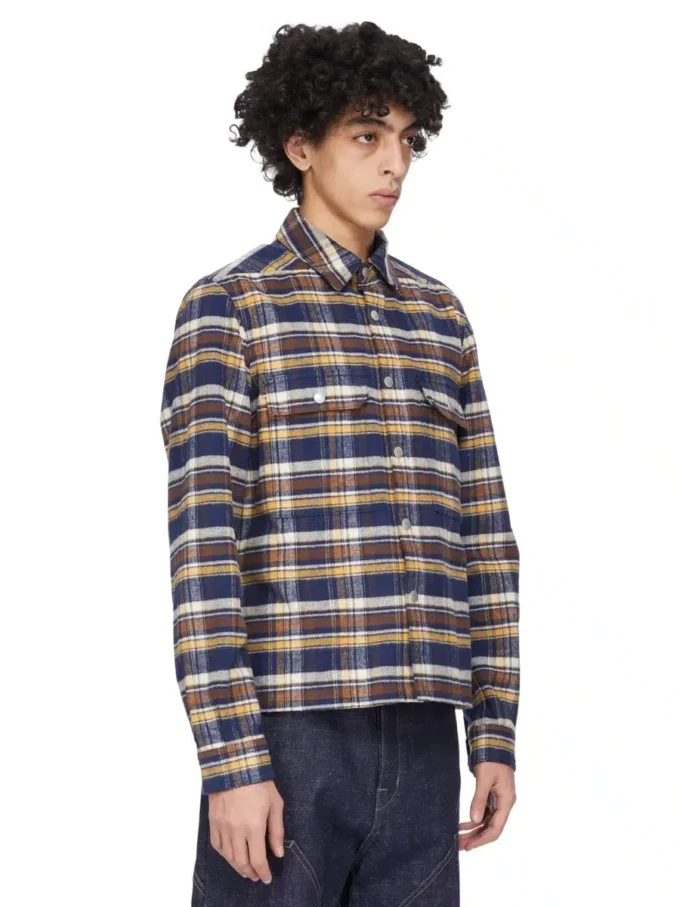 RICK OWENS – OVERHEMDEN DL02E2299CPGJP-136P RICK OWENS – OVERHEMDEN DL02E2299CPGJP-136P