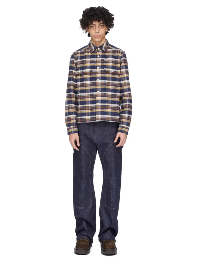 RICK OWENS – OVERHEMDEN DL02E2299CPGJP-136P RICK OWENS – OVERHEMDEN DL02E2299CPGJP-136P