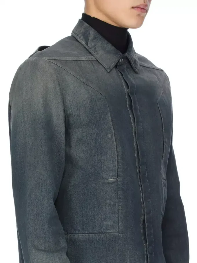 RICK OWENS – OVERHEMDEN RU02E1237DKDEG-78D RICK OWENS – OVERHEMDEN RU02E1237DKDEG-78D