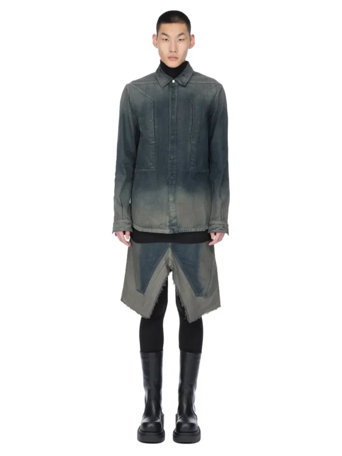 RICK OWENS – OVERHEMDEN RU02E1237DKDEG-78D RICK OWENS – OVERHEMDEN RU02E1237DKDEG-78D